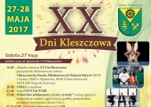 XX Dni Kleszczowa_plakat